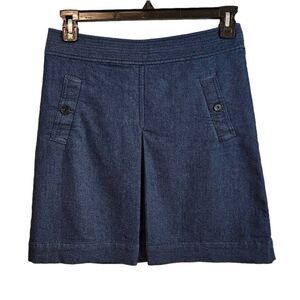LOFT Dress Stretch Denim Skirt 8T